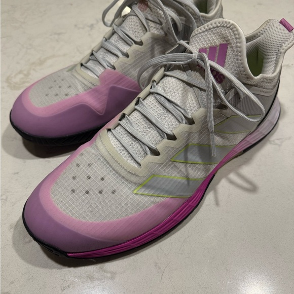 adidas Other - Adidas Men’s Ubersonic 4.1 (Cloud White/Grey Four/Sandy Pink Metallic)